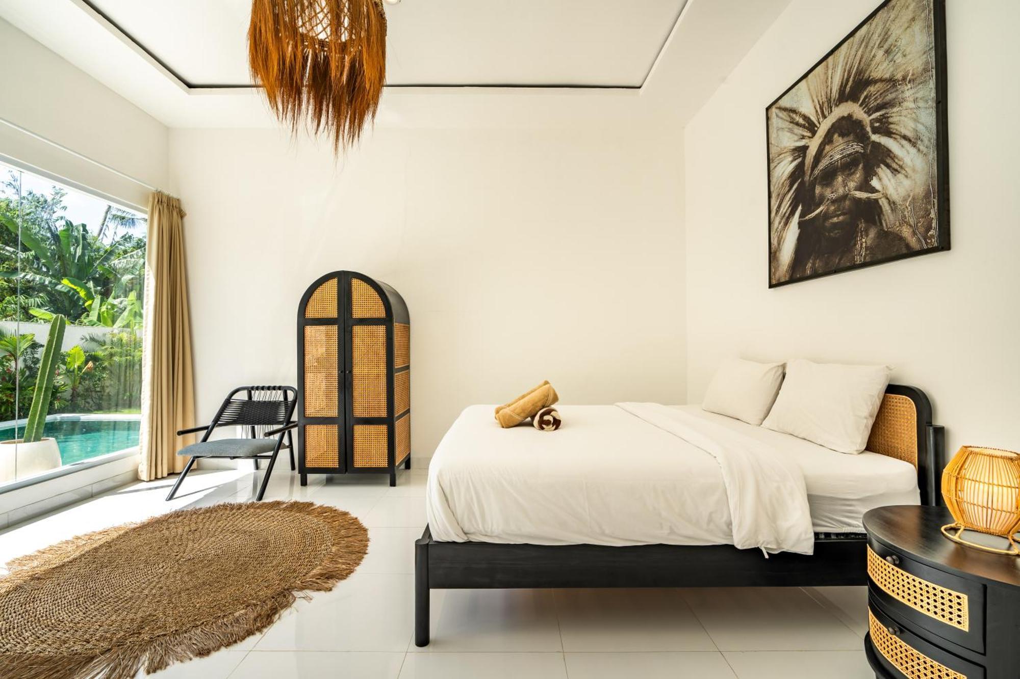 Villa Primarosa - Charming 3Br Villa With Rooftop Munggu エクステリア 写真