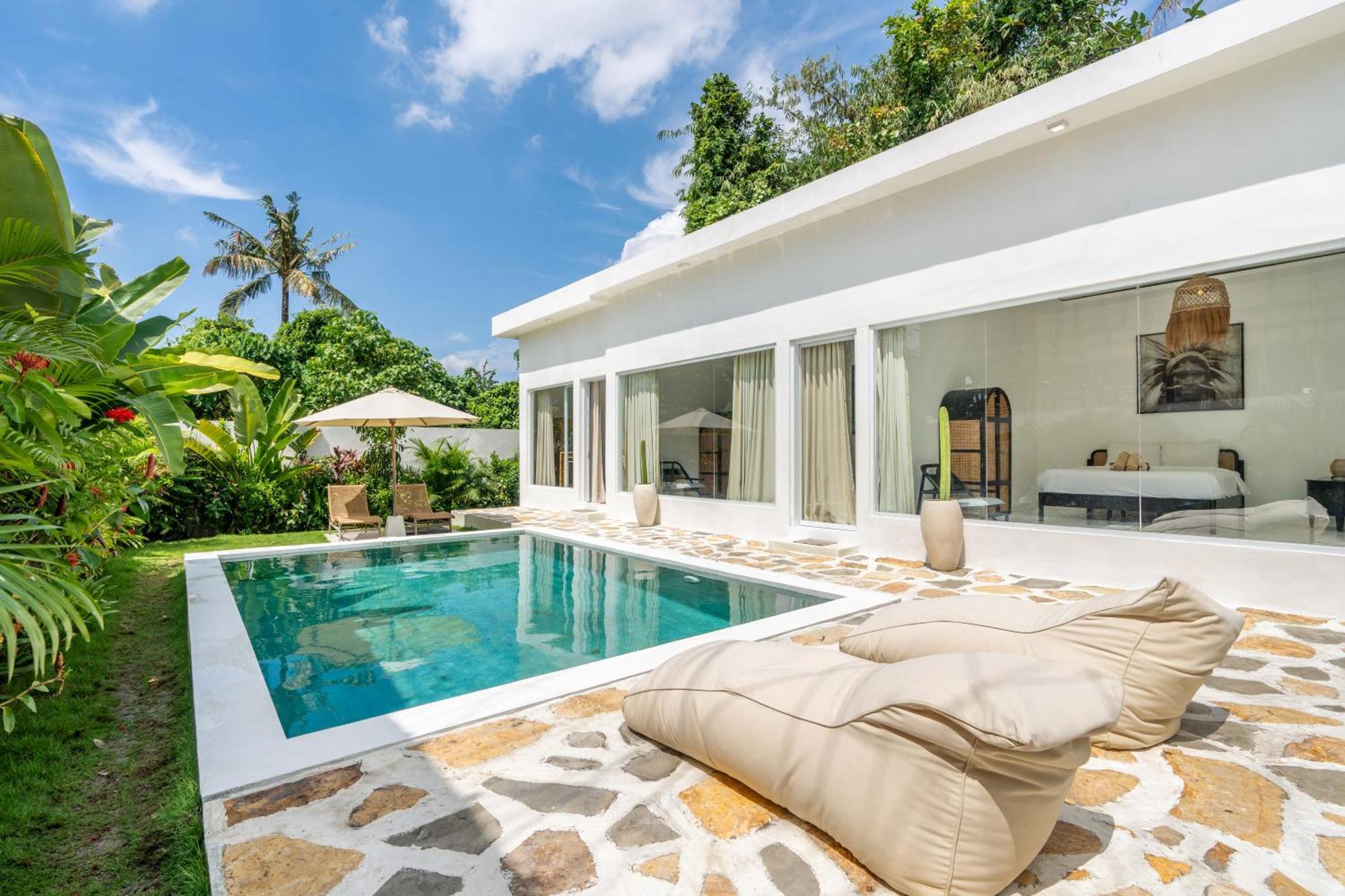 Villa Primarosa - Charming 3Br Villa With Rooftop Munggu エクステリア 写真